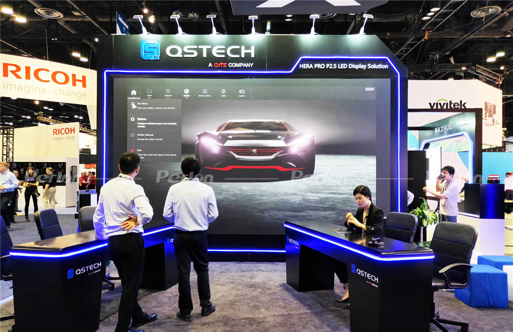 MAXHUB&青松-美國展臺設(shè)計搭建