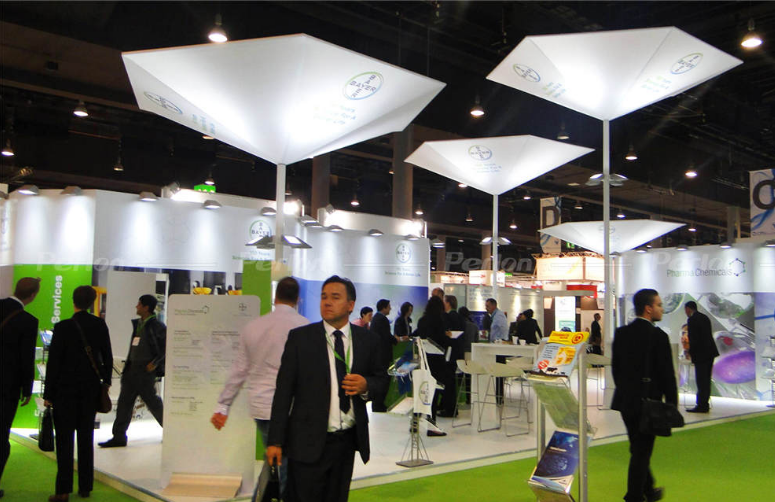 德國展臺設計現(xiàn)場效果圖