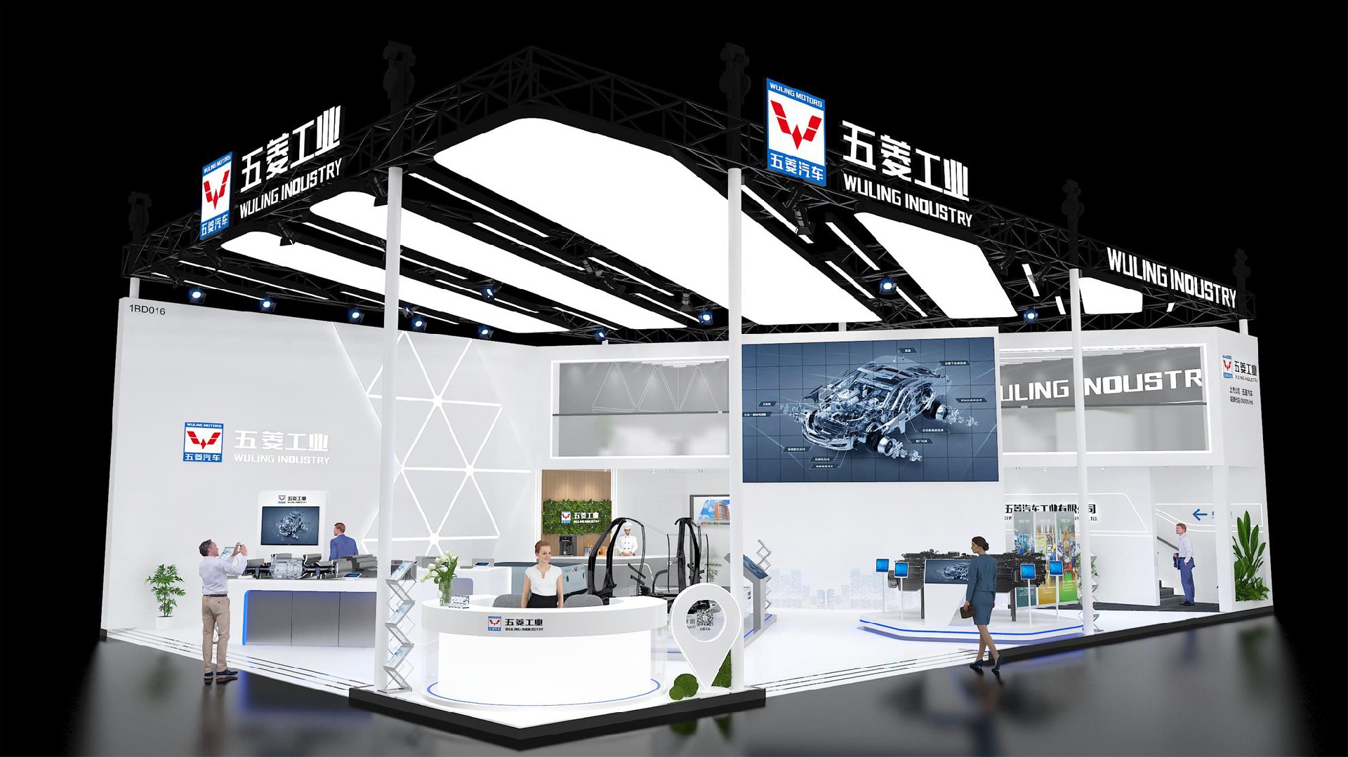 五菱工業(yè)-上海車展設(shè)計搭建